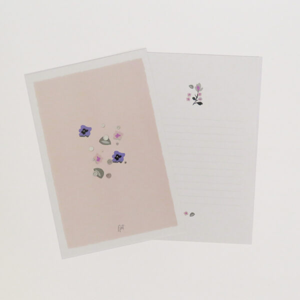 ⁦אגרת ברכה בודדת Flowers Vibe⁩ – תמונה ⁦3⁩
