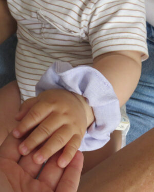 סט גומיות שיער לקטנטנים - Mini LilaBloom Scrunchie