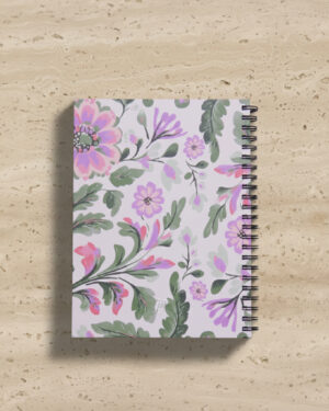 מחברת שורות Pattern Blossom