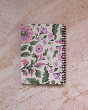 מחברת שורות Pattern Blossom